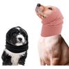 XIHIRCD Cuffie Antirumore per Cani, Morbide e Traspiranti Copri Orecchie Silenziose per Cani e Gatti, Scaldacollo (Rosa e Nero, M)