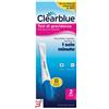 PROCTER & GAMBLE SRL TEST DI GRAVIDANZA CLEARBLUE RILEVAZIONE RAPIDA 2 PEZZI