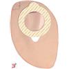 B.BRAUN MILANO SPA SACCA COLOSTOMIA A DUE PEZZI AGGANCIO ADESIVO CON GUI DI SICUREZZA FONDO CHIUSO DIAMETRO 50MM CAPACITA' 240ML COLORE BEIGE 30 PEZZI FLEXIMA KEY