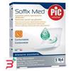 PIKDARE SpA CEROTTO PIC SOFFIX MED IN TNT CON TAMPONE CENTRALE ASSORBENTE STERILE MONOUSO 10X6 CM ANTIBATTERICO 5 PEZZI