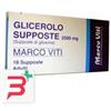 MARCO VITI FARMACEUTICI SPA GLICEROLO MV*AD 18SUPP 2250MG