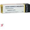 MARCO VITI FARMACEUTICI SPA ACIDO BORICO MV*3% UNG 30G