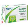 TEVA ITALIA SRL CARBONE VEGETALE TEVA 40 COMPRESSE 16,2 G