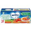 DANONE NUTRICIA SPA SOC.BEN. MELLIN PRIMO SUGO POMODORO E VERDURE 2 VASETTI DA 80 G