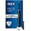 PROCTER & GAMBLE SRL ORAL-B PRO 3 BLACK SPAZZOLINO ELETTRICO + 2 REFILL