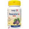 LONGLIFE Srl LONGLIFE RESVERATROL 4X FORTE 60 CAPSULE