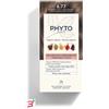 PHYTO (LABORATOIRE NATIVE IT.) COLOR KIT 6,77 MARRONE CHIARO CAPPUCCINO LATTE RIVELATORE 50 ML + CREMA COLORANTE 50 ML + MASCHERA PROTETTIVA COLORE 12 ML + GUANTI