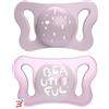 CHICCO (ARTSANA SPA) CHICCO SUCCHIETTO MICRO GIRL SILICONE 0-2M 2 PEZZI