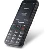 Panasonic KX-TF200 Telefono Cellulare, Dual-Band GSM 900/1800 MHz, LCD TFT 2,4 a Colori, Fotocamera da 0,3MP, Compatibile con Apparecchi Acustici, SIM Singola, Nero