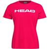 HEAD Maglietta Club Lucy Donna, Rosso, L
