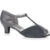 Freed of London Topaz, Scarpe da Ballo Donna, Argento, 41 EU Larga