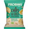 Probios Ceci Biologici - Patatine Senza Glutine - Snack Salutari - Senza Lievito e Senza Zuccheri Aggiunti - Ricche Di Fibre e Senza Olio Di Palma - 12 Confezioni (40g Ciascuna)