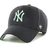 47 '47 Brand Cappellino Snapback MLB NY BallparkBrand Berretto Baseball Taglia Unica - Verde