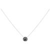 Ceranity - Collana con Ciondolo in Argento 925 e Zirconia cubica, 45 cm, 1-72/0032-N, Ceramica, Zirconia cubica