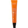 Korff Korff Sun Secret Fluido Viso Antimacchie SPF50, Crema Fluida Effetto Matt Texture Morbida, Protezione Alta UVB e UVA, Biodegradabile, 50ml - 130 g