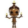FUNKO POP DISNEY BELLA E LA BESTIA 2017 LUMIERE VINYL FIGURE NEW