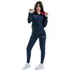 GIVOVA TUTA KING DONNA COTONE TERRY BLU/FUXIA Tg. S