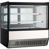 KLIMAITALIA Vetrina pasticceria e snack da banco - Ventilata - Temperatura 0 °C / +18 °C - Capacità 120 lt - Dimensioni cm 70 x 56 x 73 h