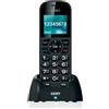 SAIET Comodo - Telefono Cellulare Dual SIM Display 1.8 Batteria 1000 mAh con Tasti Grandi SOS Torcia Radio FM e Bluetooth Colore Nero - 13500919