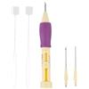 Caiqinlen Ago Magico Per Ricamo, Ago Magico, Set Ricamo Punch Needle Kit Completo Per I Vestiti Lenzuolo