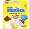 NESTLE' Nestlé Mio Merenda al Latte Cacao da 6 Mesi Offerta 3 Confezioni da 4 Vasetti 100gr