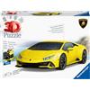 Ravensburger 3D Puzzle Lamborghini Huracán Evo Gialla 108 Pezzi