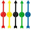 Killow 25 pezzi 5 colori freccia Spinner gioco di plastica per scuola Spinner gioco da tavolo (10 cm)