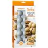Decora 9260431 Stampo in Silicone Platinum flessibile, Made in Italy, di alta qualità, da 15 cavità, per una Mezza Sfera da Ø 40 X 20 H Mm, per preparazioni dolci e salate sia da forno che da frigo.