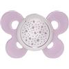 CHICCO Succhietto Chicco Physio Comfort Night Silicone Lilla 16-36 m