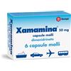 Xamamina 50 mg Dimenidrato Antiemetico 6 Capsule Molli