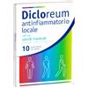 Dicloreum Antinfiammatorio Locale 180 mg Diclofenac 10 Cerotti Medicati