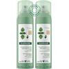 Klorane Duo Shampoo Secco Ortica Colorato Promo 150+150 ml