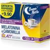 f&f srl Melatonina Act + Camomilla Melissa e Magnesio 30 Buste