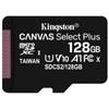 Kingston Canvas Select Plus 128GB MicroSDXC Classe 10 UHS-I 100/85 MB/s