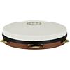 Meinl Percussion PAV10AB-M-TF - Pandeiro con Cimbalini, Diametro: 25,40 cm (10''), Colore: Marrone (African Brown)