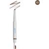 THE GOOD VIBES COMPANY Srl Goovi Matita Sopracciglia con Kabuki 02 Blonde to Light Brown - Retrattile, Texture Scorrevole, 0,5g