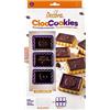 Decora 0255158 Set CiocCookies per Gallette Al Cioccolato Halloween, In Plastica, Per Realizzare in Modo Semplice delle Gallette con una Placchetta Di Cioccolato Personalizzata. Confezione Da 2 Pezzi.