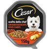 Cesar Scelta Dello Chef Cibo Umido Per Cane, Delizie Di Stagione Con Manzo Succulento, 150 g, Confezione da 14