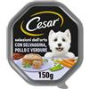 Cesar Selezione dell'orto Cibo per Cane con Selvaggina, Pollo e Verdure 150 g, 14 Vaschette