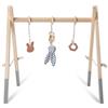 Caudblor Palestrina Bambino Multifunzione, Palestrina Neonato Legno, Arco Gioco in Legno, Giocattolo Attivo per la cameretta dei Bambini, Decorazione