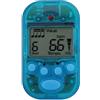 vreplrse Mini metronomo digitale a clip 4 sintonizzatore per staffa in con clip Tune Meter strumento musicale registratore chitarra, Blu