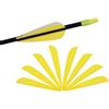 NIKA ARCHERY Piume di Freccia Piume di Freccia in Gomma plastica da 3 Pollici per frecce ad Arco frecce in Carbonio - 50 Pezzi