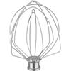 KitchenAid 5KSMBL6W sneeuwmes met 6 draden voor grote keukenmachines, metaal