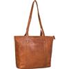 STILORD 'Svea' Borsa elegante da donna Borsa media in pelle Borsa da donna per uscire Borsa elegante da sera Shopper Borsa casual Vera pelle, Colore:porto - cognac