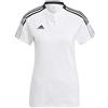 adidas Donna Polo Shirt (Short Sleeve) Tiro21 Polo W, White, GM7348, XS
