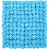 MWOOT Azzurro Fiori Artificiali, 144 Pezzi Mini Rose Finte, Rose in Schiuma Piccoli per Matrimonio Bouquet Da Sposa Festa San Valentino Decorazione, 2.5CM Teste di Fiori Finti Fai Da Te