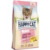 Happy Cat 70373 - Happy Cat Minkas Junior Care pollame - Cibo secco per gatti giovani da 13 settimane a 12 mesi - 10 kg di contenuto