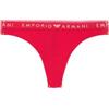 Emporio Armani Donna Bi-Pack Brazilian Brief Iconic Cotton Biancheria Intima, Bianco, XS