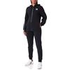 Diadora L.tracksuit Hd Fz Core, Tuta con cappuccio Donna, Nero, XS