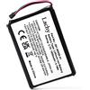 Lachy - Batteria agli ioni di litio, 1000 mAh, 3,7 V, per Garmin 010-01531-00, Garmin DriveLuxe 50 LMTHD, DriveAssist 50 LMT-D Drive, GPS Navigation Navigation Navigation Navi